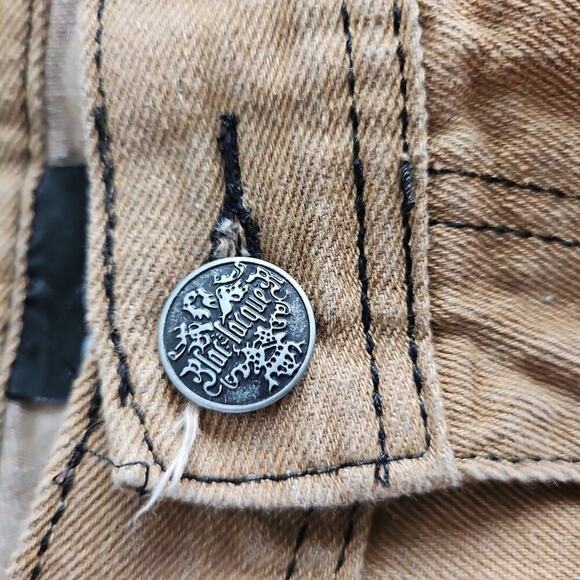 Blac Lacquer Straight Stretch Denim Gray Jeans No Tag measured Size 35x30 - Picture 9 of 16